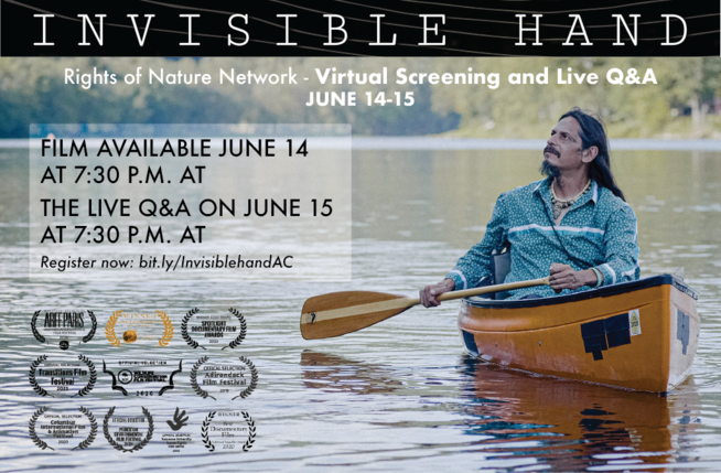 Invisible Hand Screening poster