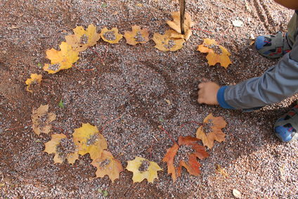 Making art in Nature helps us find beauty and learn about our impacts