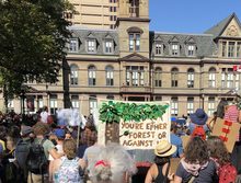 Forest or Against Us, Halifax Climate March, Sept. 27, 2019