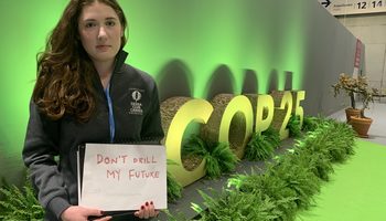 Megan at COP25