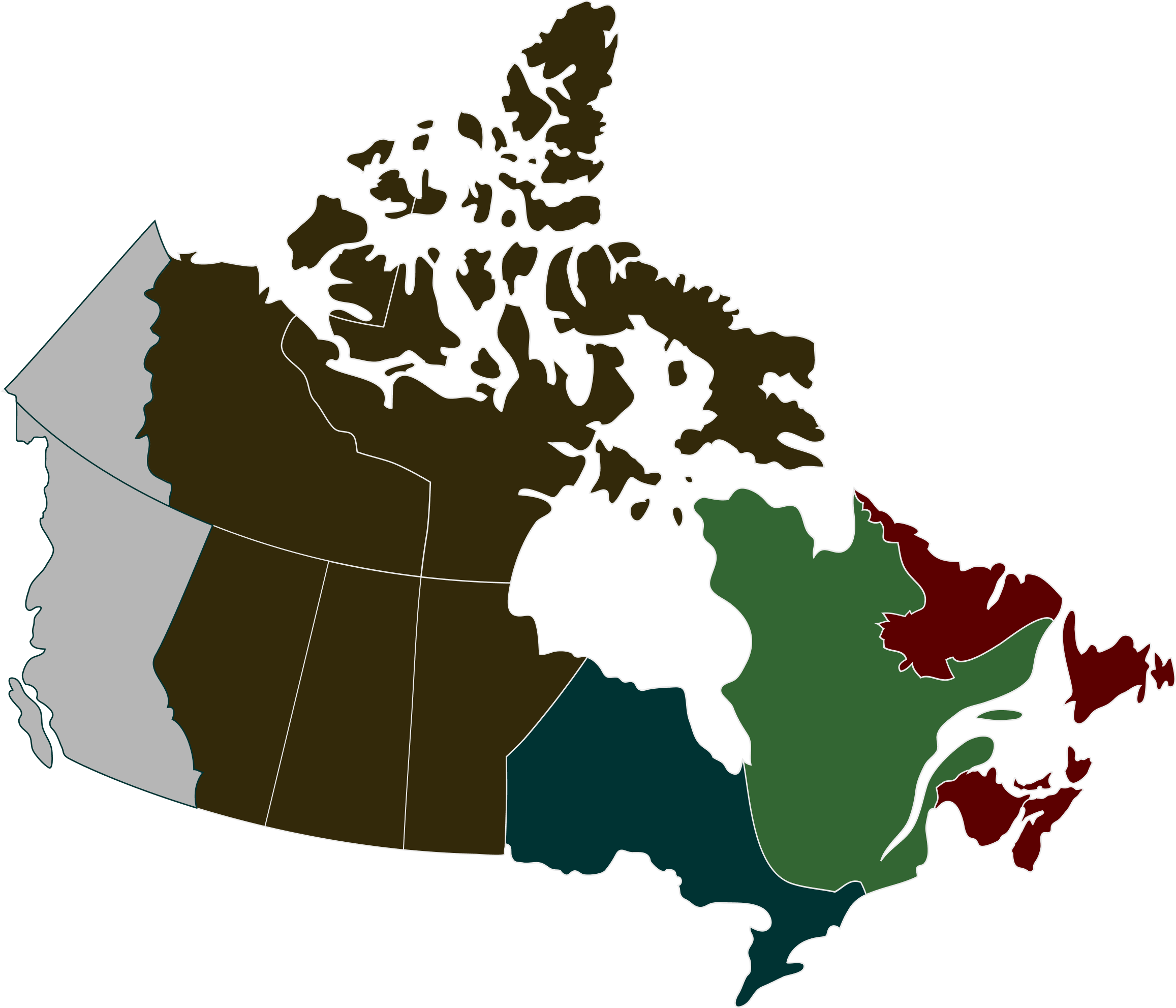 Map of Canada