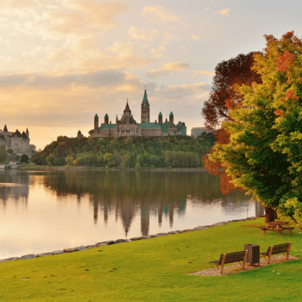 Parliament Hill in Ottawa Canada