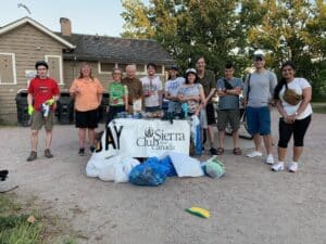 Sierra Club Ontario plastic cleanup event at Cherry Beach
