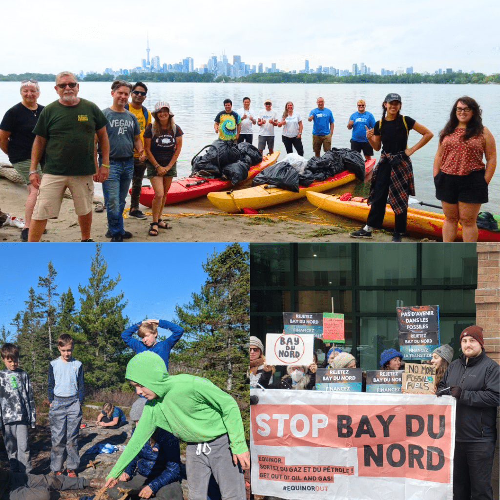 Sierra Club Canada Members in action. Membership.