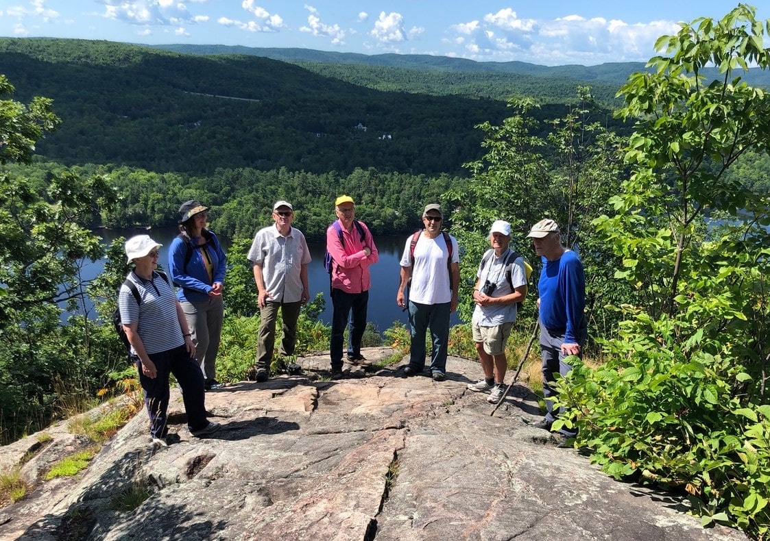 Hiking Hero Mont Cascades. Contact - Sierra Club Ontario.