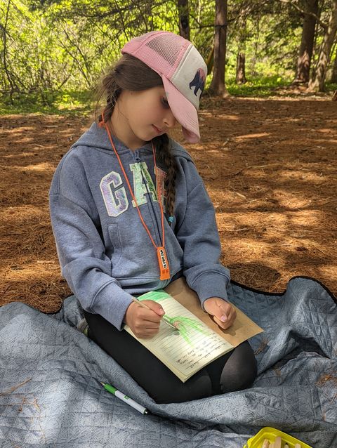 Photo from Sierra Club Canada's Wild Child outdoor education programs. Edmonton, Nova Scotia, & PEI Wild Child Forest Schools