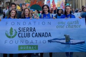Sierra Club Québec at a March