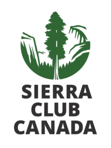 Sierra Club Canada logo vertical. Sierra Club Canada Launches New Website and Media Resources to Amplify Environmental Advocacy.