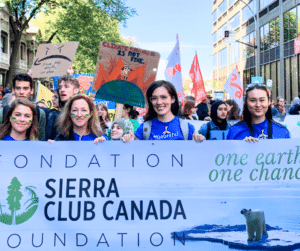 Sierra Club Canada at a March. Donate - Sierra Club Canada.