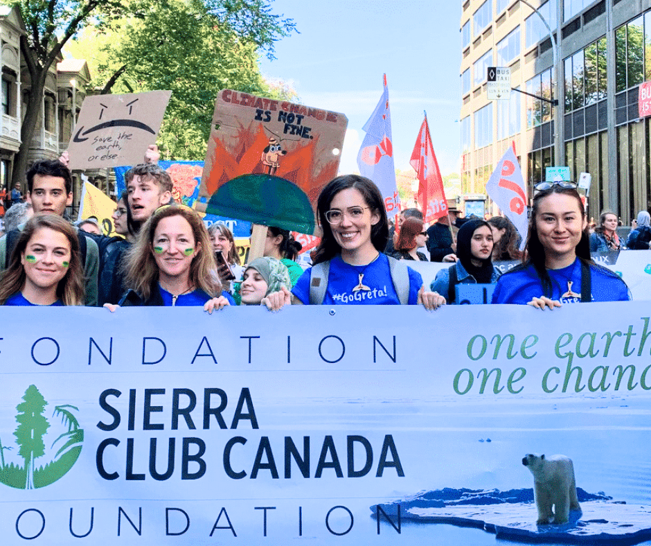 Sierra Club Canada at a March