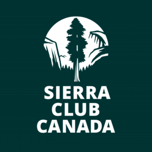 Sierra Club Board Committees page Sierra Club Canada Logo on a Blue Background