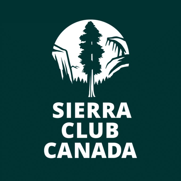 Sierra Club Board Committees page Sierra Club Canada Logo on a Blue Background