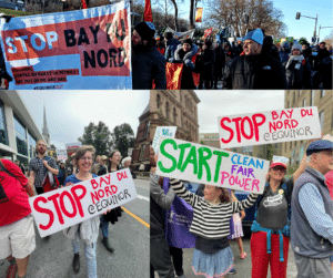 Cancel Bay du Nord Protests