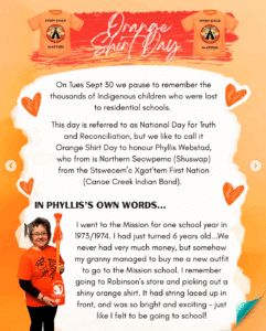 Orange Shirt Day Activity Details Image 2