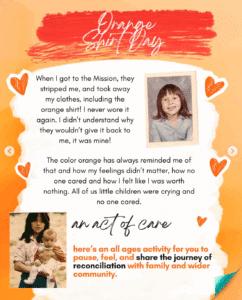 Orange Shirt Day Activity Details Image 3