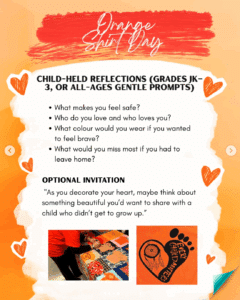 Orange Shirt Day Activity Details Image 5