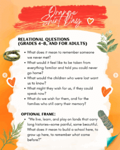 Orange Shirt Day Activity Details Image 6
