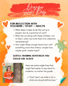 Orange Shirt Day Activity Details Image 7