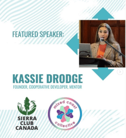 Kassie Drodge at an event