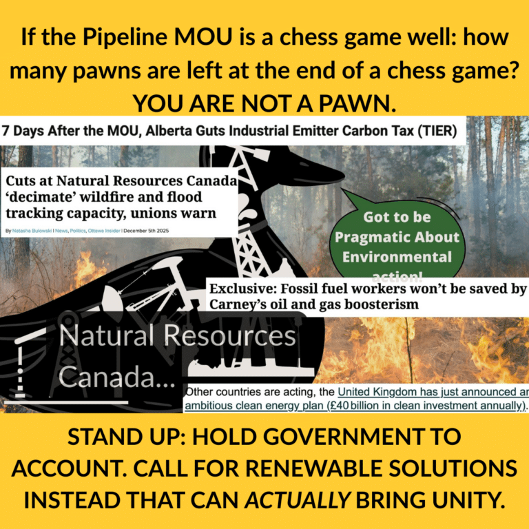 They Want to Crush Your Spirit - All You Have to Do is Say No: Picture of a Duck made of Oil Rigs