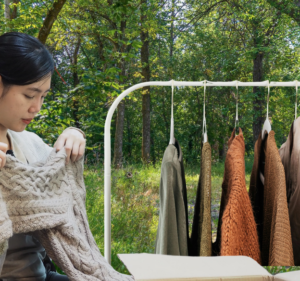 Thrift Shopping the environment Social Media, & Youth Supporting Sierra Club Canada at Their School Person at a thrift store in nature