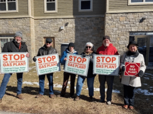 Stop the Tantramar gas plant protest New Brunswick Gas Plant