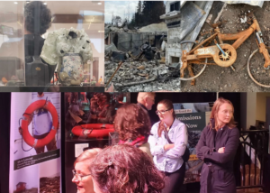 Images from an exhibition of climate artefacts from page Gutting Industrial Carbon Pricing Clean Electricity Regulations Betrays Green Jobs